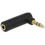 DELOCK αντάπτορας 3.5mm αρσενικό σε 3.5mm θηλυκό 65364, 3pin, γωνιακός