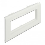 DELOCK module βάση πρίζας Easy 45 81317, 175x80mm, λευκό