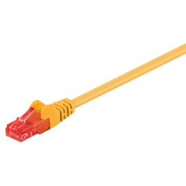 GΟOBAY καλώδιο δικτύου 68408, CAT 6 U/UTP, CCA, PVC, 3m, κίτρινο