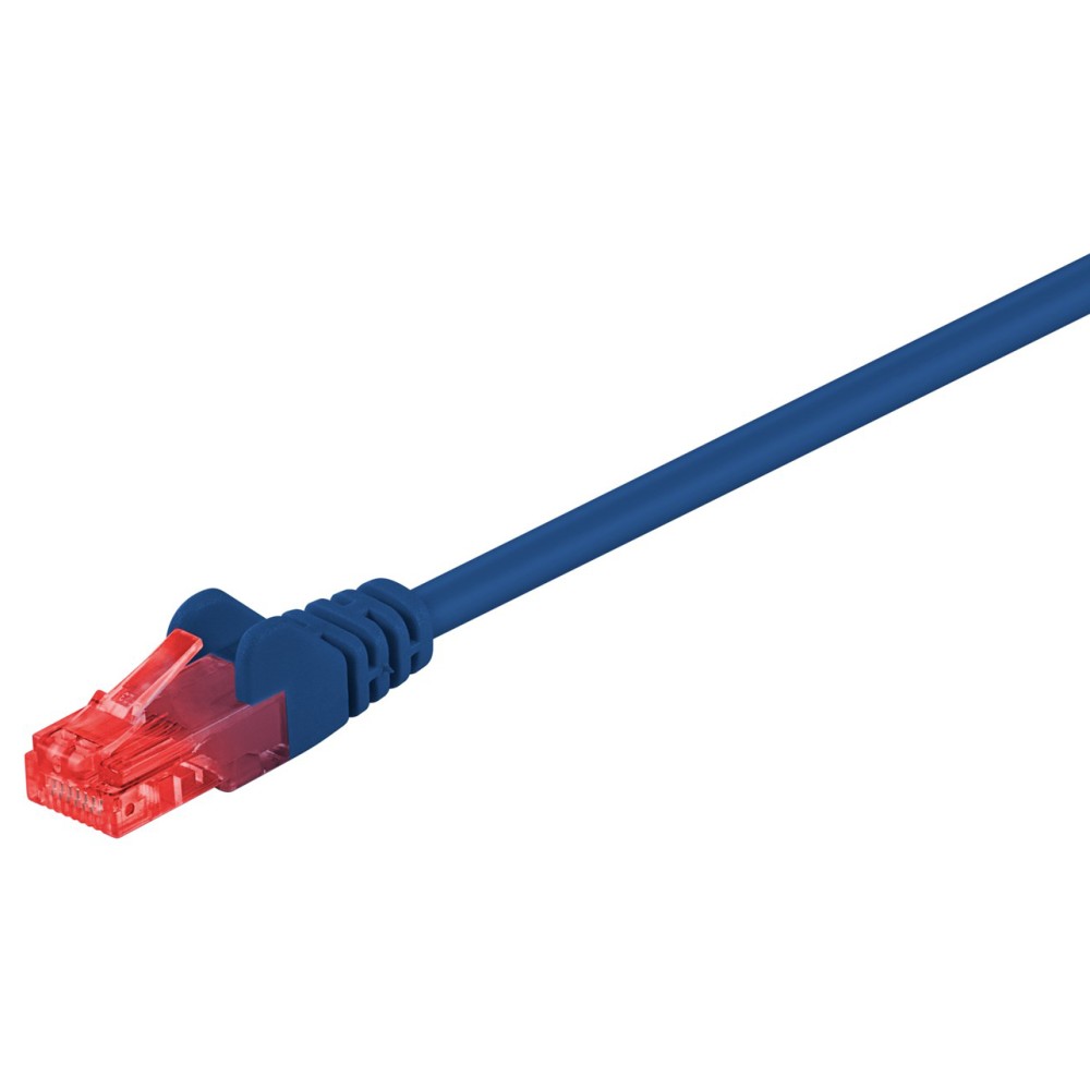 GΟOBAY καλώδιο δικτύου 68452, CAT 6 U/UTP, CCA, PVC, 2m, μπλε