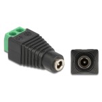 DELOCK αντάπτορας DC 1.35 x 3.5mm θηλυκό σε Terminal Block 2pin 66730