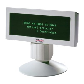 WINCOR NIXDORF POS customer display BA66-1, USB, γκρι