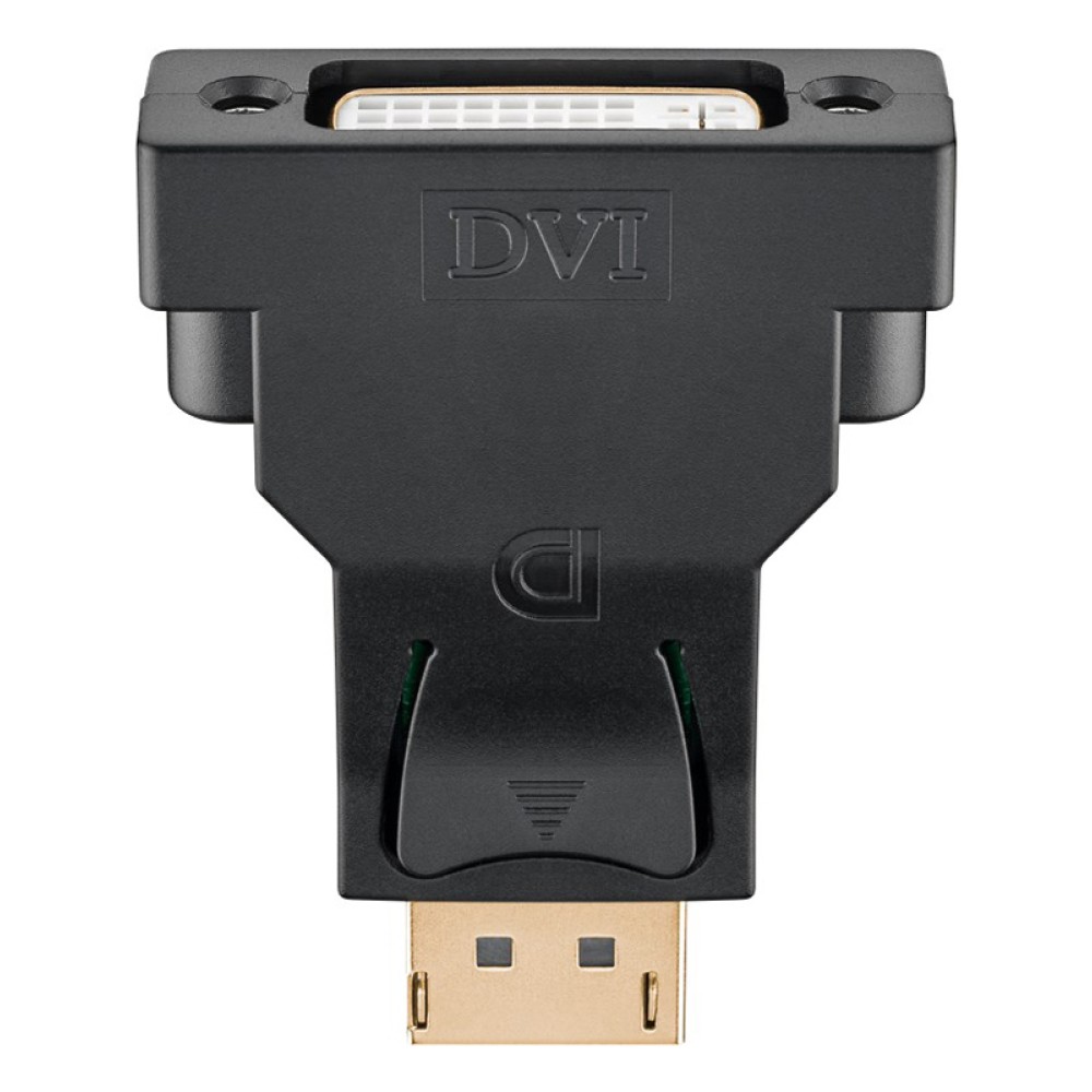 GOOBAY αντάπτορας DisplayPort σε DVI-D 1.1 51720, gold-plated, μαύρος