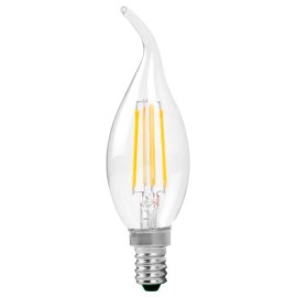 OPTONICA LED λάμπα Candle C35T Filament 1481, 4W, 4500K, E14, 400lm