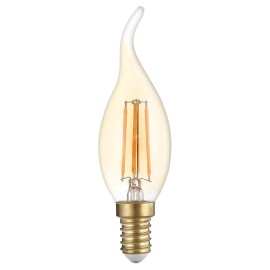 OPTONICA LED λάμπα Candle T35 Filament 1491, 4W, 2500K, E14, 400lm