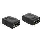 DELOCK αντάπτορας HDMI θηλυκό σε θηλυκό 65049, 4K/30Hz, μαύρος