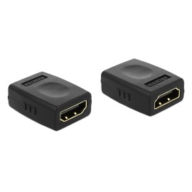 DELOCK αντάπτορας HDMI θηλυκό σε θηλυκό 65049, 4K/30Hz, μαύρος