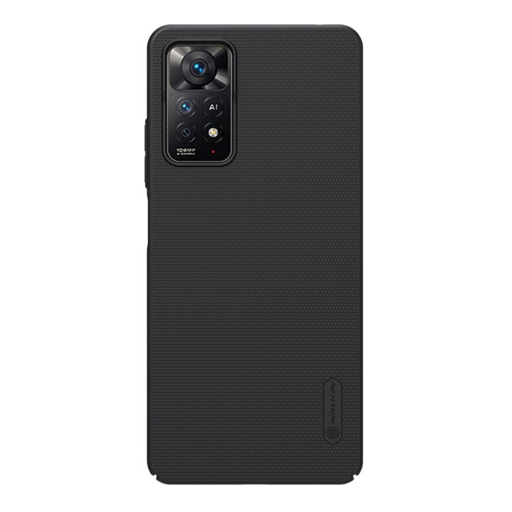 NILLKIN θήκη Super Frosted Shield για Xiaomi Note 11 Pro/Pro+/11i, μαύρη