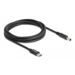 DELOCK καλώδιο τροφοδοσίας 87974, USB-C σε Dell 4.5x3mm, 1.5m, μαύρο