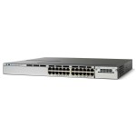 CISCO used Switch Catalyst WS-C3750X-24T-E, 24x 10/100/1000 Ports