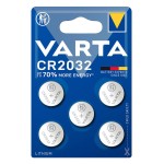 VARTA μπαταρία λιθίου CR2032, 3V, 5τμχ