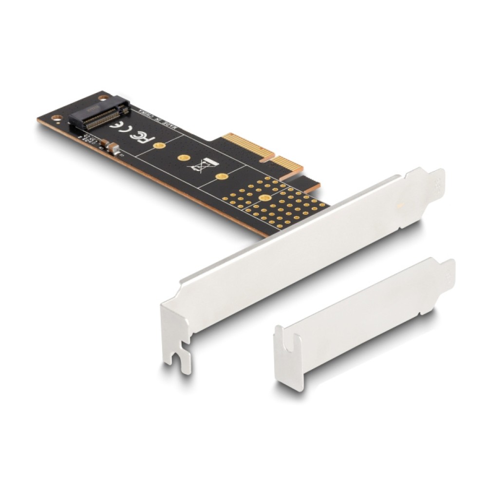 DELOCK κάρτα επέκτασης PCIe x4 σε M.2 M Key 110mm 89836, NVMe