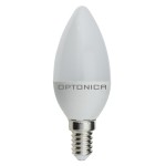 OPTONICA LED λάμπα candle C37 1423, 3.7W, 4500K, E14, 320lm