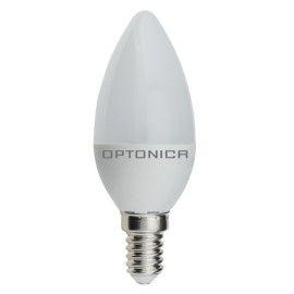 OPTONICA LED λάμπα candle C37 1423, 3.7W, 4500K, E14, 320lm