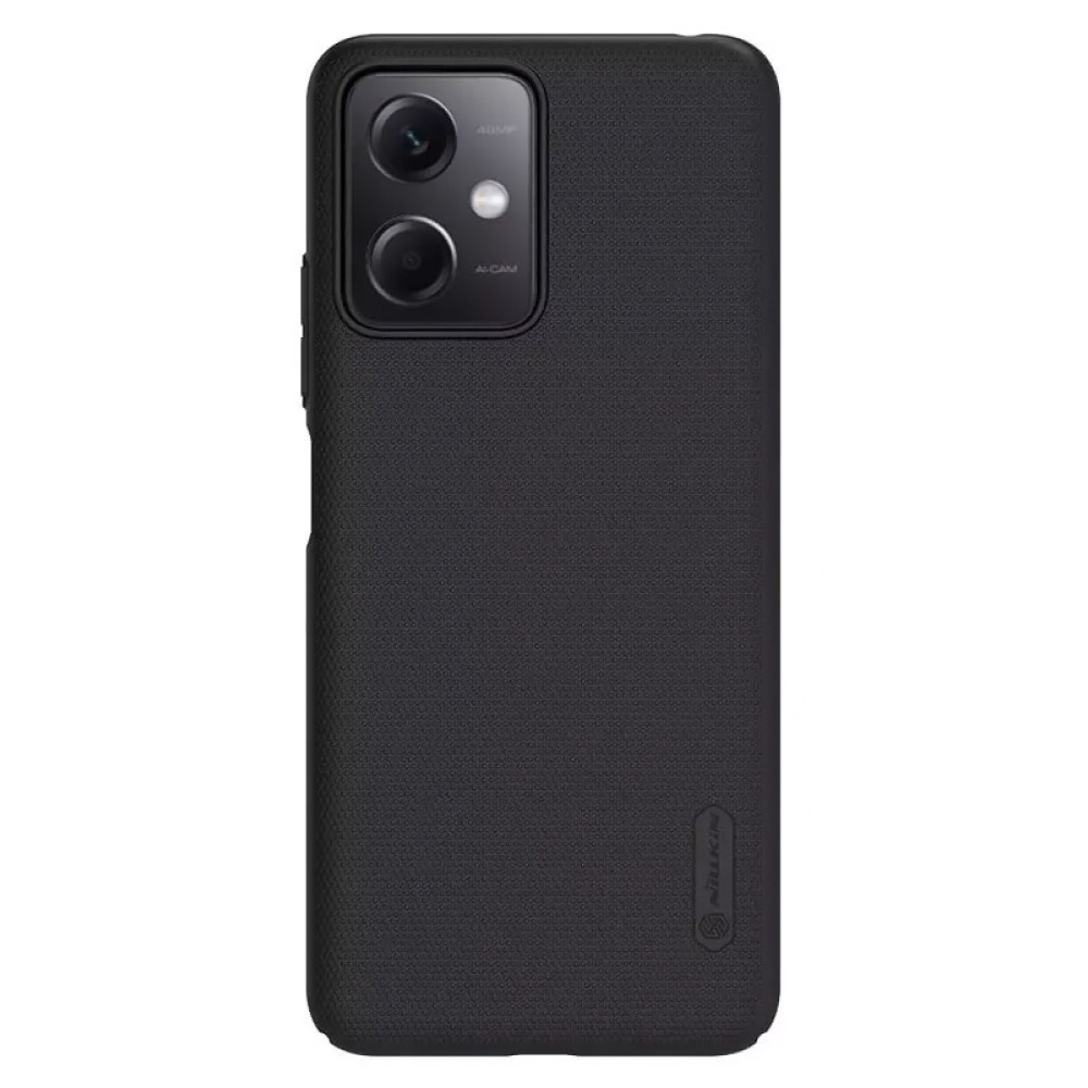 NILLKIN θήκη Super Frosted Shield για Xiaomi Redmi Note 12 Pro 5G, μαύρο