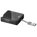 GOOBAY card reader 95674 για micro SD/SD/M2/CF/XD/MS, 480 Mbps, μαύρο