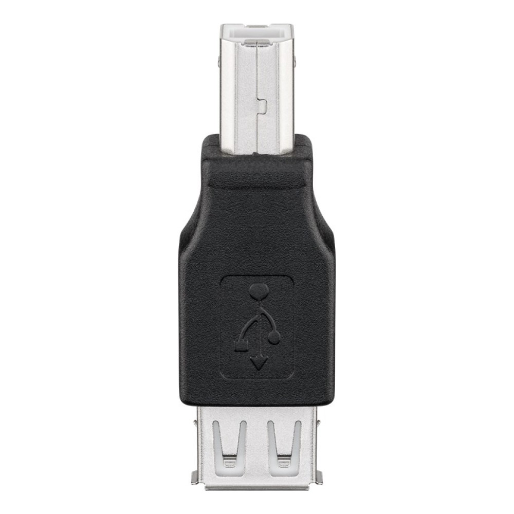 GOOBAY αντάπτορας USB σε USB Type B 50291, θηλυκό σε αρσενικό, μαύρος