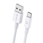 CELEBRAT καλώδιο USB-C σε USB CB-24C, 15W, 1.2m, λευκό