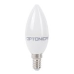 OPTONICA LED λάμπα candle C37 1428, 8W, 6000K, 710lm, E14