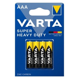 VARTA μπαταρίες Zinc Carbon Super Heavy Duty, AAA/R03, 1.5V, 4τμχ