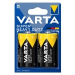 VARTA μπαταρίες Zinc Carbon Super Heavy Duty, D/R20P, 1.5V, 2τμχ