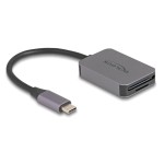 DELOCK card reader 91009 για SD & micro SD, USB-C, 5 Gbps, γκρι