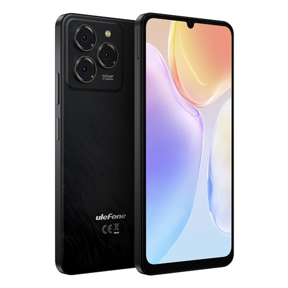 ULEFONE smartphone Note 20 Pro, 6.75", 4/256GB, 6000mAh, μαύρο