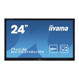 IIYAMA used οθόνη B2483HSU LED, 24" 1920x1080, VGA/DVI/DisplayPort, χωρίς βάση, Grade A