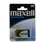 MAXELL αλκαλική μπαταρία 6LR61M/9V, 1τμχ