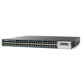 CISCO used Catalyst WS-C3560X-48P-L Switch, 48 ports PoE, 1x PSU, Managed