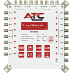 ATC ΠΟΛΥΔΙΑΚΟΠΤΗΣ ATC-0916 (2 Sat + 1 Ter / 16 Εξόδοι)