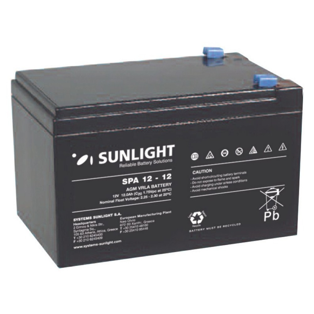 Sunlight Μολύβδου 12V.12A Alarm