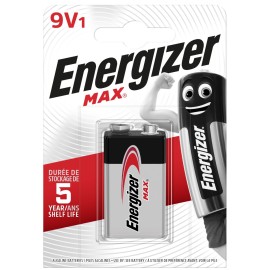 Energizer Max Alkaline 9V (BL1)