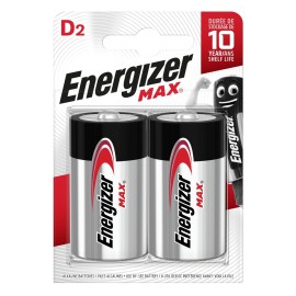 Energizer Max Alkaline D (BL2)