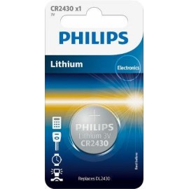 Philips Κουμπί Λιθίου CR2430 (1τμχ)