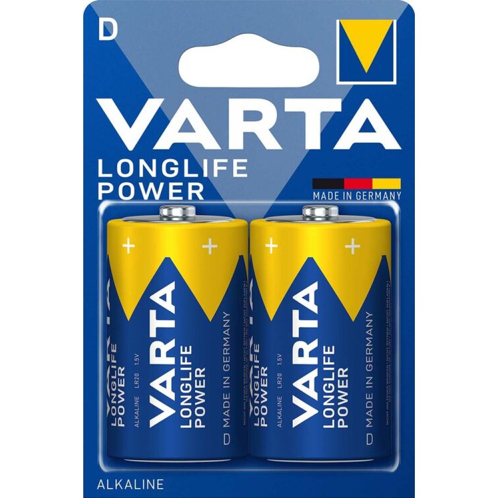 Varta Longlife Power LR20 D (2τμχ)